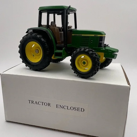 John Deere Johnny Porcelain Doll Danbury MintComplete Tractor Set w Box